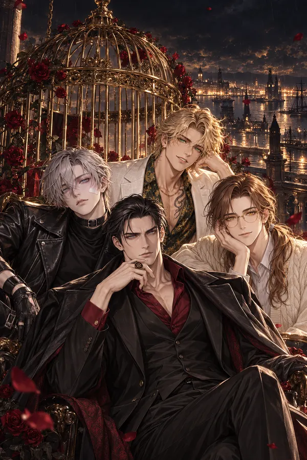 Gilded Cage Waltz key art